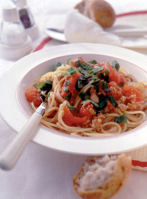 スパゲッティ　フレッシュトマト