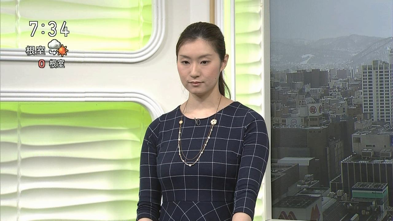 NHK・千葉雅美アナの巨乳
