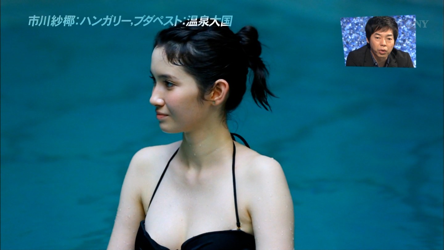 日テレ「アナザースカイ」で水着姿を披露した市川紗椰