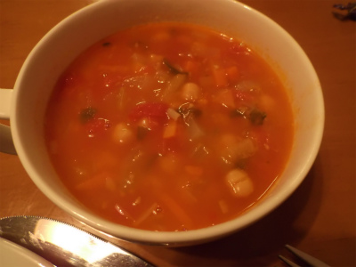 ４．１９ひよこ豆のソマトスープ