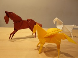 折り紙馬