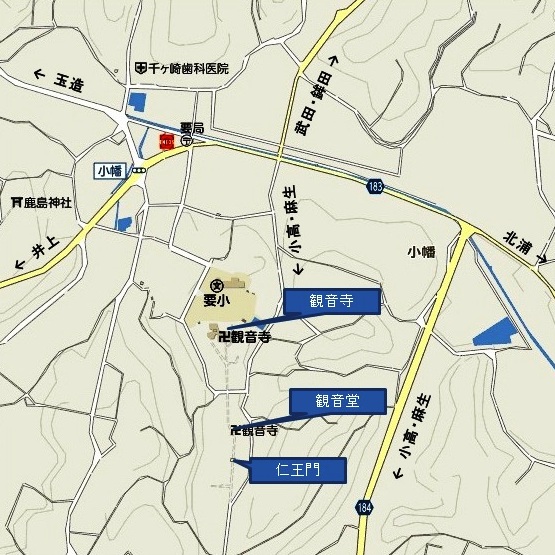 観音寺地図